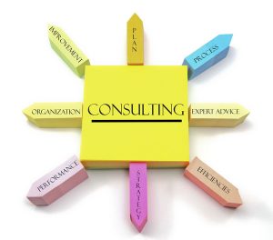 Consulting Post it notes