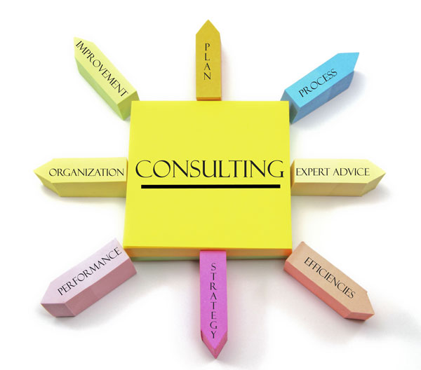Consulting-Concept Consulting Post it notes